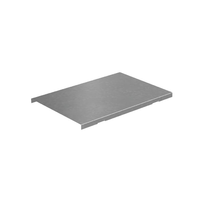 Крышка для отвода T-образ. вертикал. вниз 600х80 "ПЛЮС" KTDVplus80-600 INOX304 КМ PL6261 от BTSprom.by