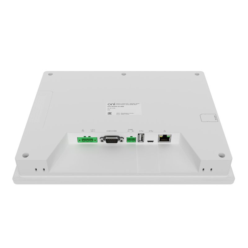  Панель оператора базовая ETG 10.1дюйм Ethernet ONI ETG-150-EPS-101-0000 фото в каталоге от BTSprom.by