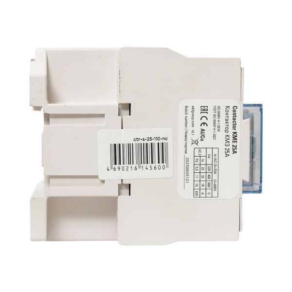  Контактор КМЭ 25А кат. 110В AC 1НО PROxima EKF ctr-s-25-110 фото в каталоге от BTSprom.by