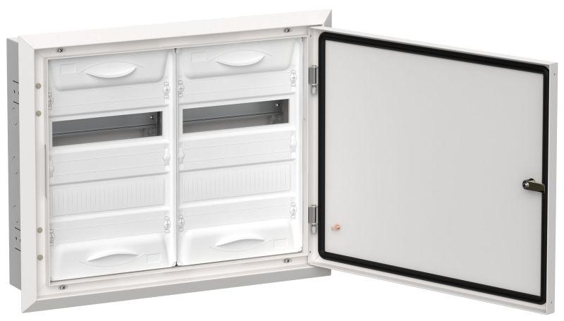 корпус щрв-48 (2х24) titan 5 505х625х130 ip31 метал. бел. iek ti5-50-v-2x024-31 от BTSprom.by