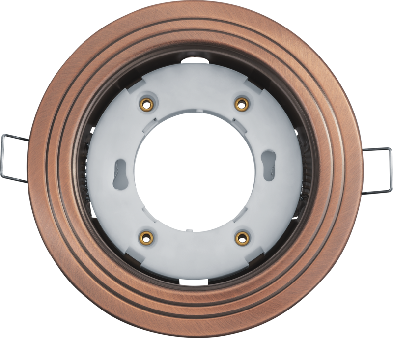 светильник 93 042 ngx-r6-006-gx53 2 круга черн. медь navigator 93042 от BTSprom.by