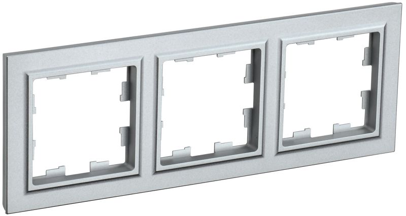 рамка 3-м brite ру-3-бра алюм. iek br-m32-k47 от BTSprom.by