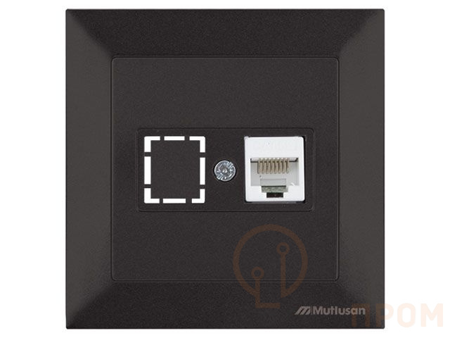 Розетка компьютерная 1xRJ45 (Cat5e, скрытая) черная, DARIA, MUTLUSAN ((RJ 45)   8-pin, соединения типа 568A или 568B) 2120 136 0184 фото в каталоге от BTSprom.by  Розетка компьютерная 1xRJ45 (Cat5e, скрытая) черная, DARIA, MUTLUSAN ((RJ 45)   8-pin, соединения типа 568A или 568B) 2120 136 0184 фото в каталоге от BTSprom.by