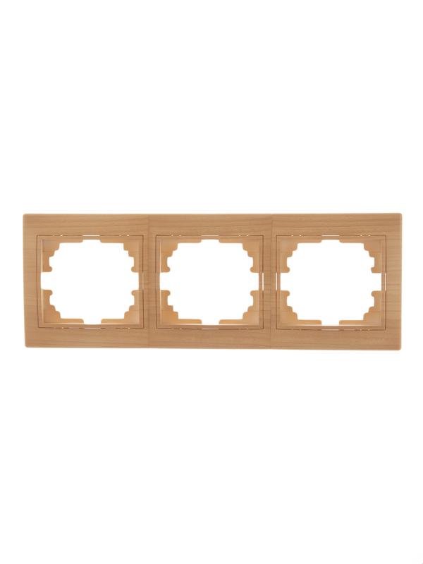 рамка 3-м mira горизонт. ясень lezard 701-4700-148 от BTSprom.by