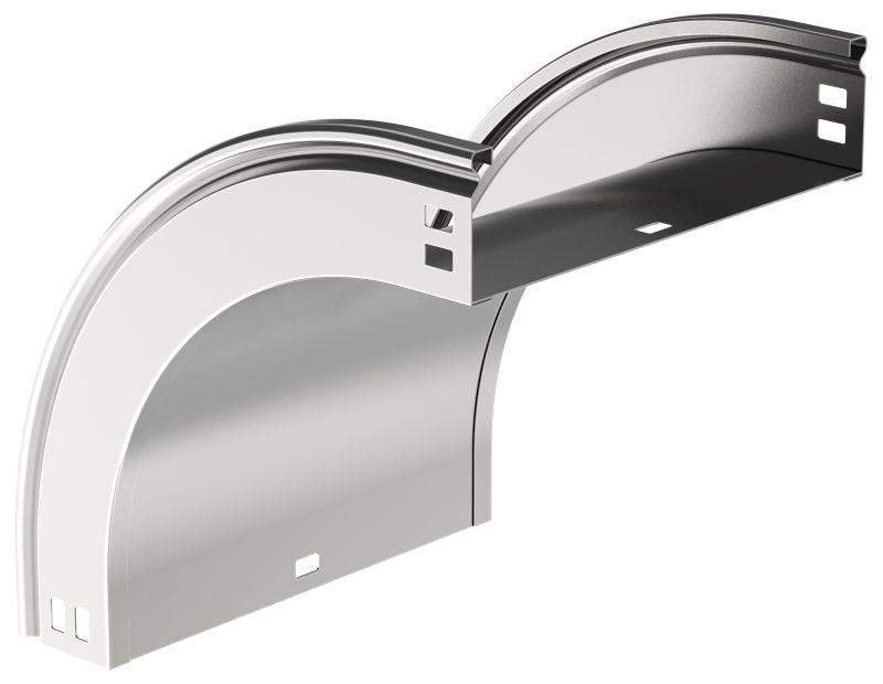 Угол для лотка плавный 90град. 200х80 В20 ESCA В20 IEK CPV41-0-90-080-200 от BTSprom.by