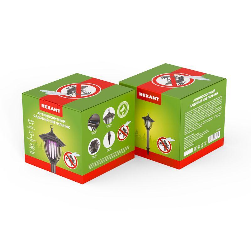  Светильник антимоскитный садовый на солнечной батарее R20 Rexant 71-0676 фото в каталоге от BTSprom.by