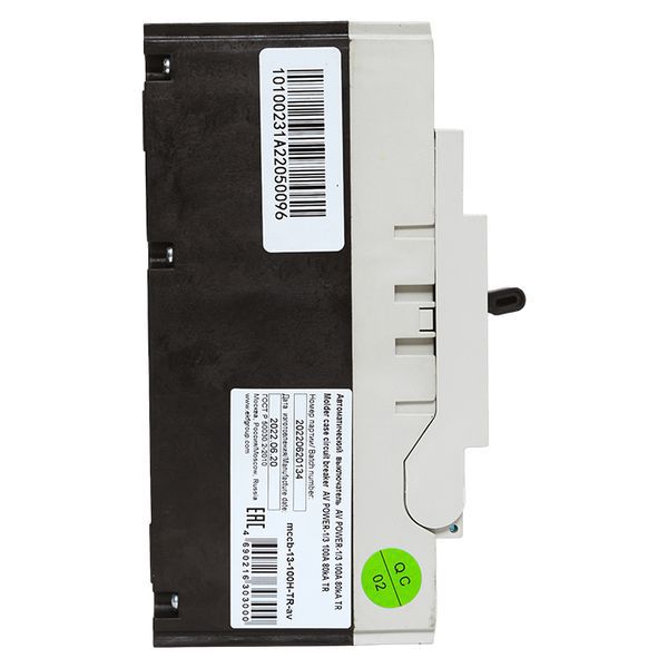 Выключатель автоматический 100А 80кА AV POWER-1/3 TR AVERES EKF mccb-13-100H-TR-av фото в каталоге от BTSprom.by