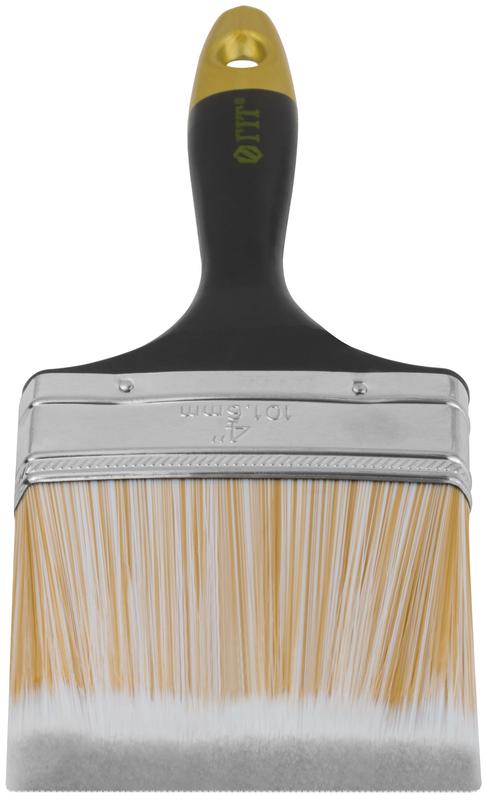  Кисть флейцевая "Лайн" искусственная щетина пластиковая ручка 4дюйм (100мм) FIT 01178 фото в каталоге от BTSprom.by