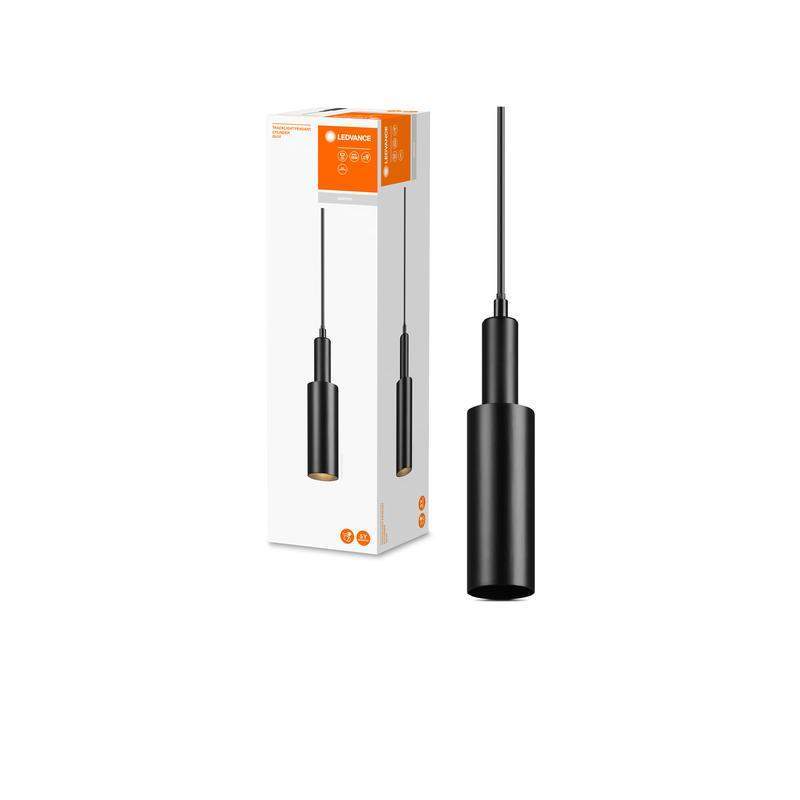 светильник светодиодный трековый tracklight pendant cylinder bk gu10 ledvance 4099854012754 от BTSprom.by