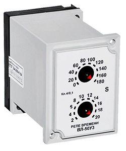 реле времени вл-50у3 110в dc 2-200 с 1з+1р ip40 электротехник et012353 от BTSprom.by