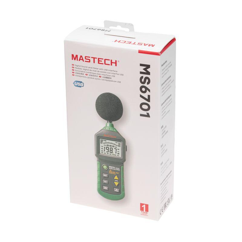  Измеритель уровня шума цифровой MS6701 Mastech 13-1252 фото в каталоге от BTSprom.by
