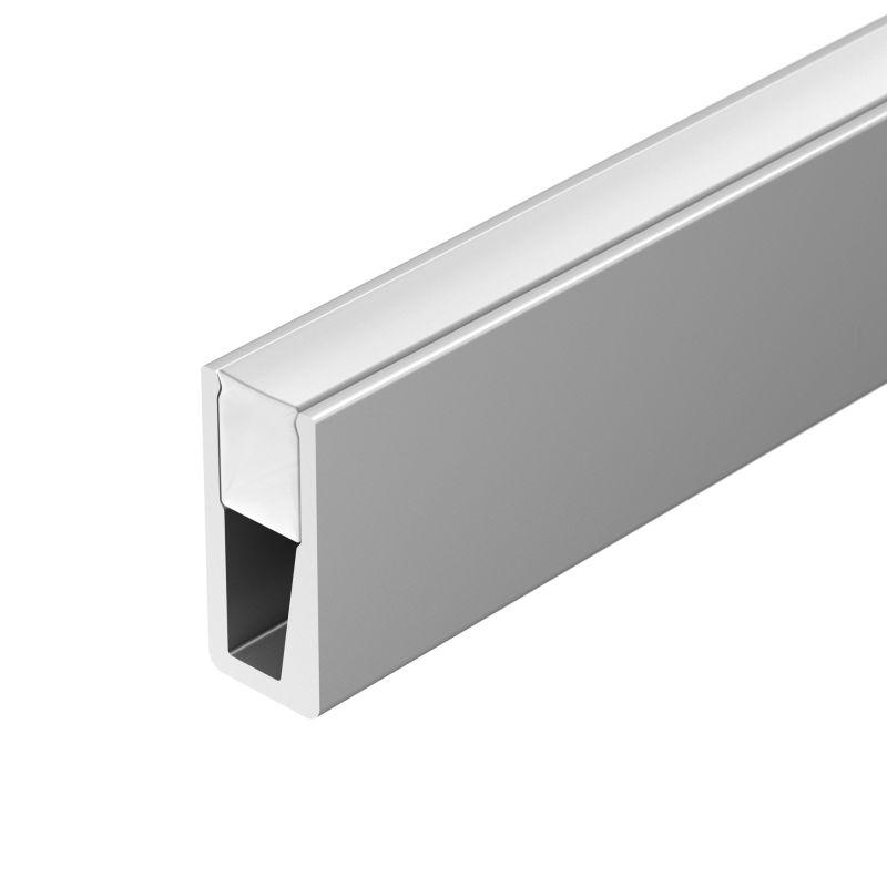 профиль с экраном alu-nano-6-2000 anod+silicone 2м алюм. arlight 021940 от BTSprom.by