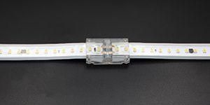 соединитель жесткий пластиковый для ленты ac230в ip20 (уп.10шт) varton v4-r0-00.0048.str-0001 от BTSprom.by