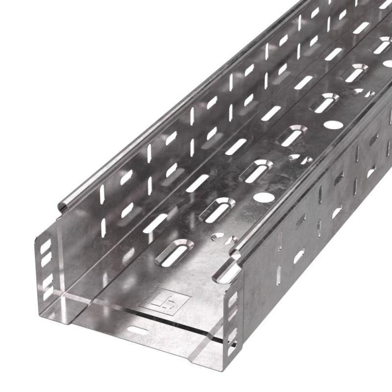 Лоток перфорированный 150х80 L3000 1мм Стандарт (уп.6м) Промрукав PR16.2301 от BTSprom.by