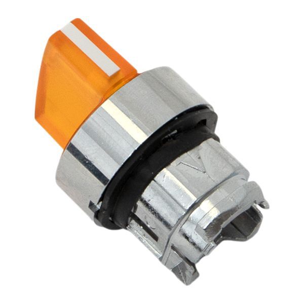  Механизм переключателя исполнительный XB4 IP65 на 3 положения с фиксацией с подсветкой с короткой ручкой желт. EKF XB4BD3FL-Y-65 фото в каталоге от BTSprom.by