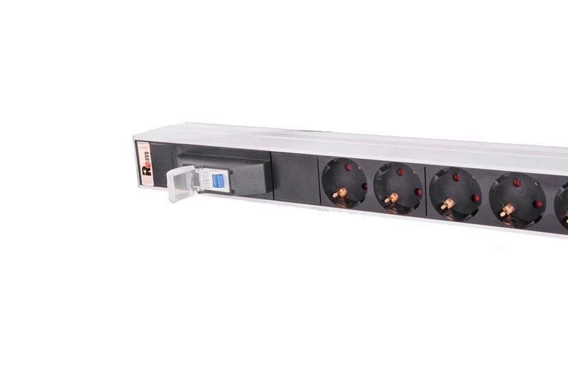 блок распределения питания r-16-10s-10c19-a-1420-k 10хschuko 10хc19 16а базов. вертикал. rem 1361998 от BTSprom.by