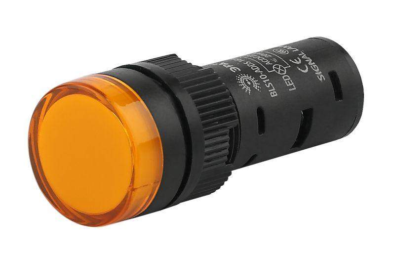 лампа ad16ds(led) матрица 16мм желт. 24в ac/dc bls10-adds-024-k05-16e эра б0045610 от BTSprom.by