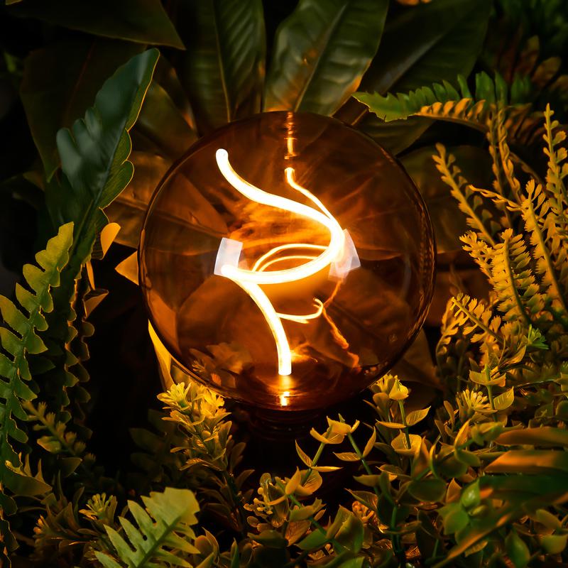 Лампа светодиодная филаментная Loft 271 G125 5Вт 1800К E27 DIM Voltega 8559 фото в каталоге от BTSprom.by