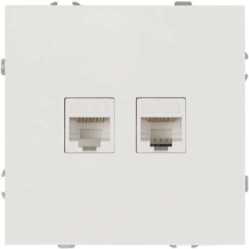 розетка информационная 2-м сп galaxy rj45 16а ip20 250в бел. эра б0070756 от BTSprom.by