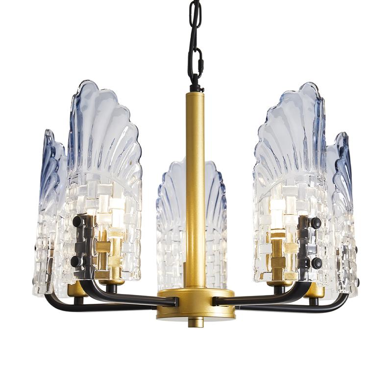  Светильник Ollie 5х40Вт E14 IP20 подвесной Freya FR5525PL-05GB фото в каталоге от BTSprom.by