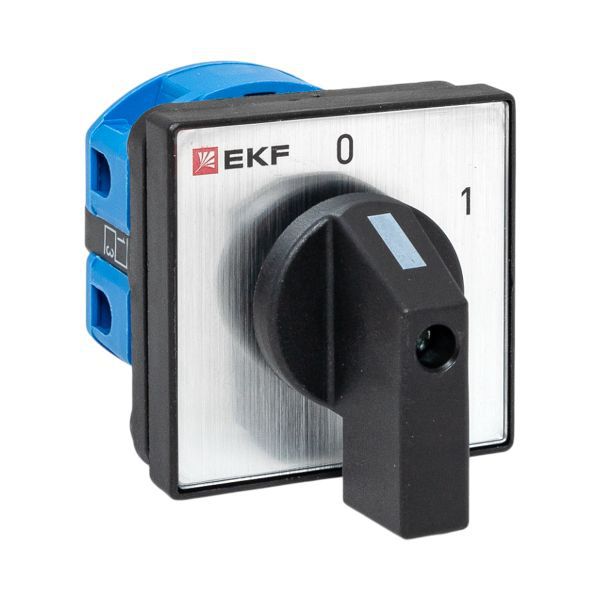 переключатель кулачковый пк-1-12 2п 25а "0-1" ekf pk-1-12-25 от BTSprom.by