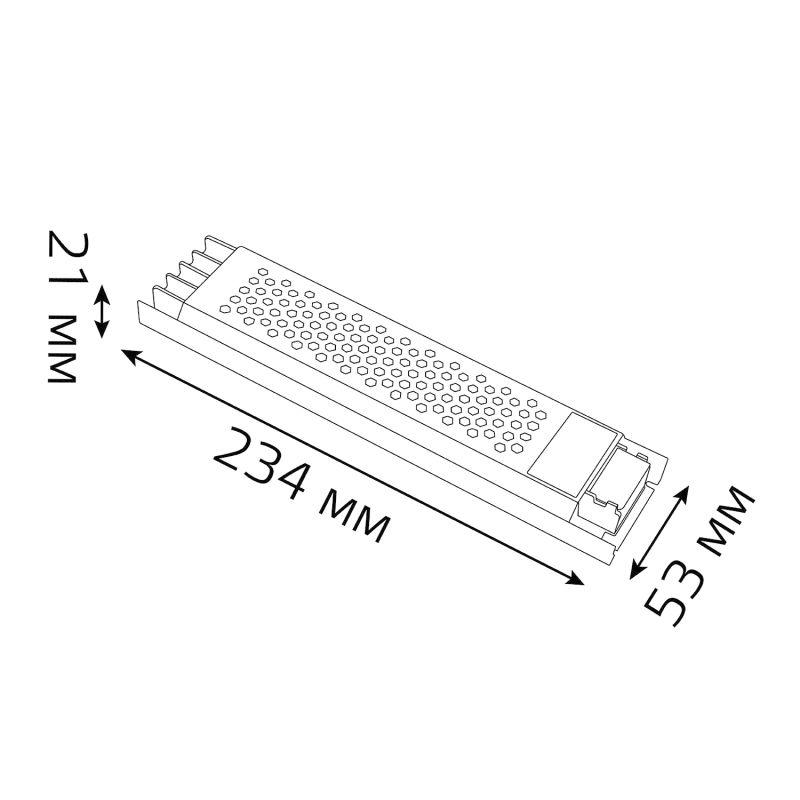 Блок питания для светодиодной ленты Black 150Вт 24В IP20 (драйвер) GAUSS 202102150 фото в каталоге от BTSprom.by