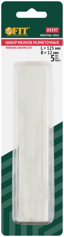  Мелки разметочные (тальк) набор 5шт 5х10х125мм (уп.5шт) FIT 04397 фото в каталоге от BTSprom.by
