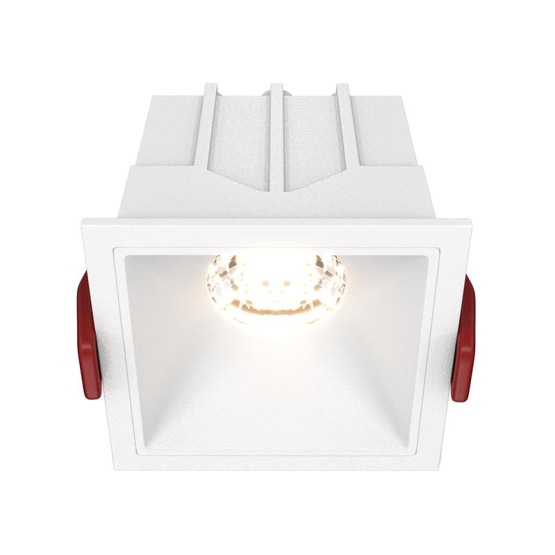 светильник alfa led 10вт 3000к 36град. встраив. maytoni dl043-01-10w3k-sq-w от BTSprom.by