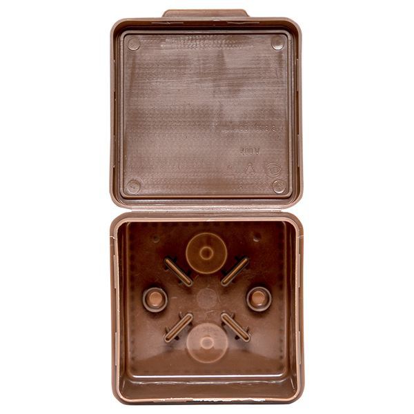  Коробка распаячная КМР-030-035 пылевлагозащ. 80х80х54 без мембранных вводов темн. дерево PROxima EKF plc-kmr-030-035-t фото в каталоге от BTSprom.by