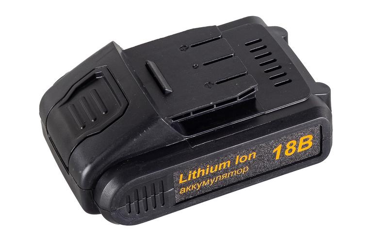  Дрель-шуруповерт аккумуляторная ДА-18Л-2КC (2.0А.ч) (съемный патрон) Вихрь 72/14/34 фото в каталоге от BTSprom.by