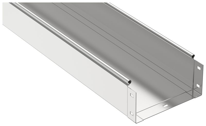 Лоток листовой неперфорир. 200х80 L3000 сталь 0.8мм ESCA 5 IEK ES5-22-080-200-3-08 от BTSprom.by