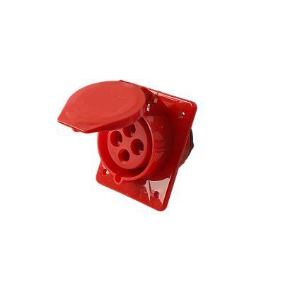 розетка стационарная сп ppc 414 16а 4п 3р+ре 380в ip44 pro jazzway 5072954 от BTSprom.by