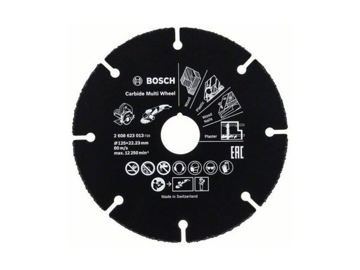круг отрезной 125х1.0x22.2 мм для дерева multi wheel bosch 2608623013 от BTSprom.by