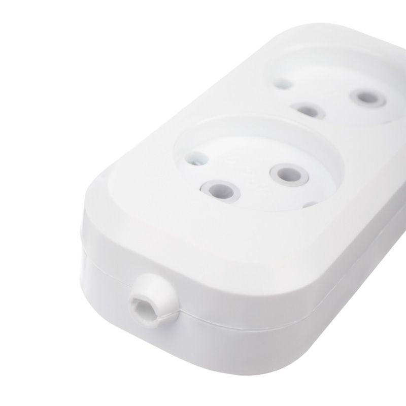  Колодка удлинителя 2-м без заземл. Rexant 11-8701 фото в каталоге от BTSprom.by