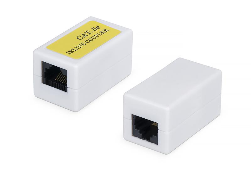 адаптер проходной (coupler) ca-8p8c-c5e-wh rj45 (8p8c) кат.5e cabeus 7982c от BTSprom.by