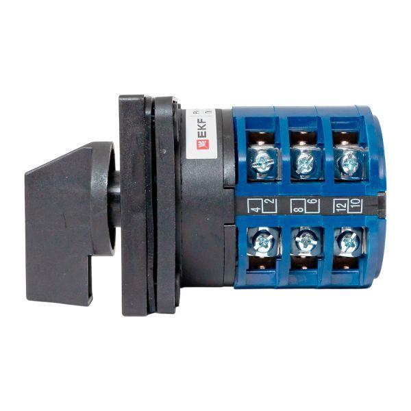  Переключатель кулачковый ПК-1-43 3п 32А "1-0-2" IP65 EKF pk-1-43-32-65 фото в каталоге от BTSprom.by