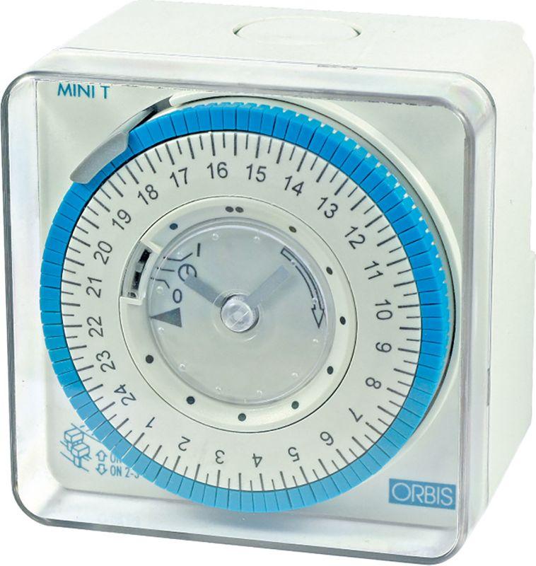 реле времени суточное mini t- qrd 230в шаг 15мин с рез. orbis ob251232ce от BTSprom.by