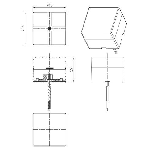 Модуль соединительный светодиодный SML-AC-B-6K-04 для светильников SML 3Вт 6500К 270лм квадрат. черн. Эра Б0050961 фото в каталоге от BTSprom.by