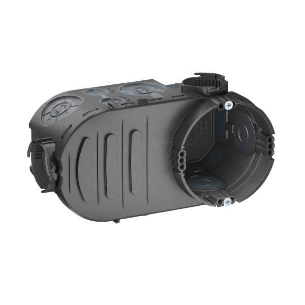 коробка монтажная ue 66-l d60мм h66мм для скрытого монтажа c блоком для разводки герметичная с винта obo 2003727 от BTSprom.by