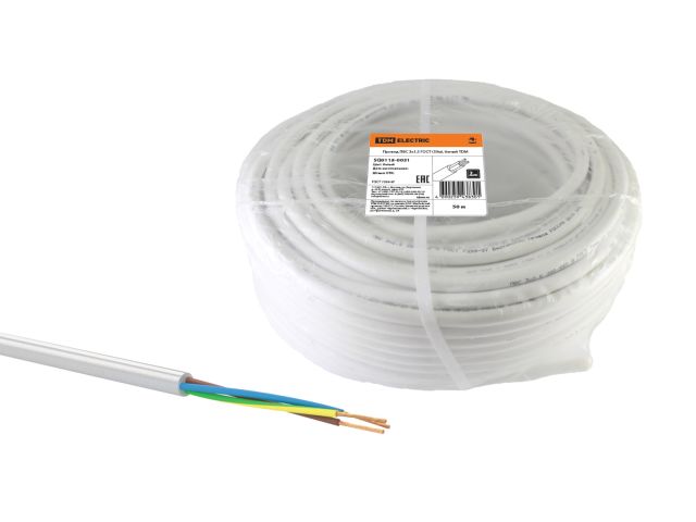 кабель кгтп-хл 3х2,5-0,66 гост (50м) tdm sq0110-0219 от BTSprom.by