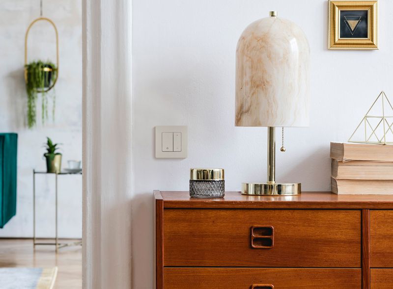  Механизм светорегулятора нажимного СП Etika 400Вт сл. кость. IEK 672318 фото в каталоге от BTSprom.by