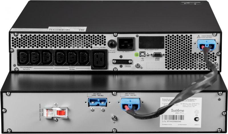 источник бесперебойного питания smart-save online srv 3к xl rt 4u 230в 6 c13+1с19 slot 2кор srvse3krtxli se 1894616 от BTSprom.by