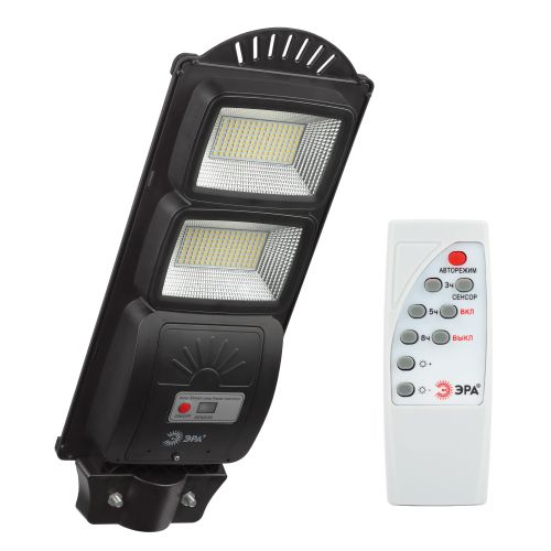  Светильник 40Вт 5000К IP65 700лм консольный на солнечной батарее SMD с датчиком движения ПДУ Эра Б0046799 фото в каталоге от BTSprom.by