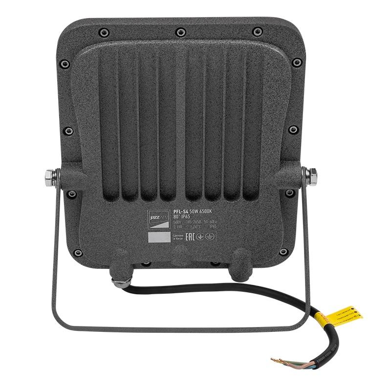  Прожектор светодиодный PFL-S4 50Вт 6500К IP65 80град. ДО с линзовым модулем Pro+ JazzWay 5036420 фото в каталоге от BTSprom.by