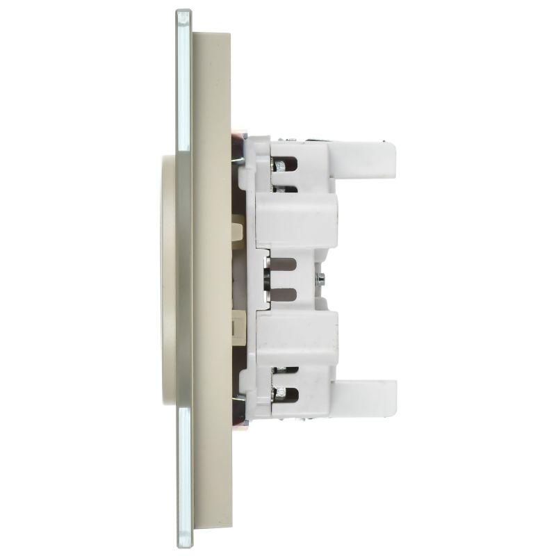  Розетка 2-м SKANDY 10А без заземл. без защ. шторок для плоской вилки SK-R03B беж. IEK SK-R20-10-K10 фото в каталоге от BTSprom.by