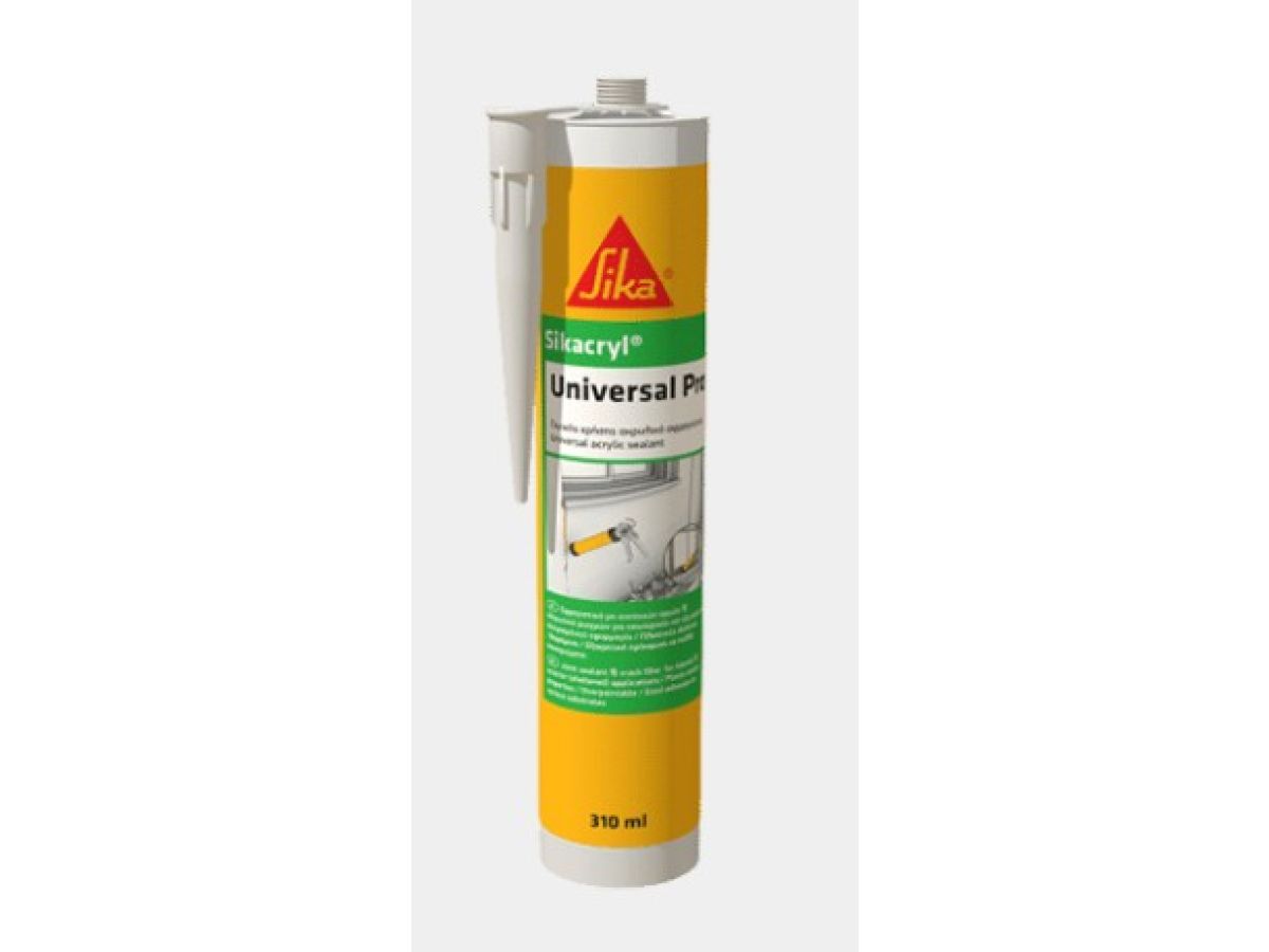 герметик акриловый sikacryl universal pro, белый, 310 мл 4814016009430 от BTSprom.by