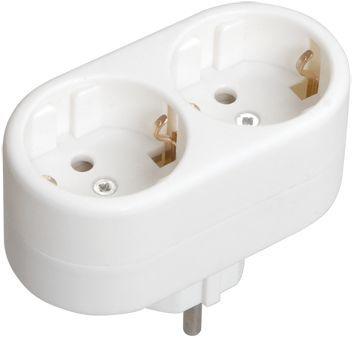 разветвитель 2-м 16а ip20 т-01/02 кругл. iek wtp10-16-02 от BTSprom.by