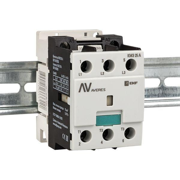  Контактор КМЭ 25А кат. 400В AC AVERES EKF ctr-s-25-00-400-av фото в каталоге от BTSprom.by