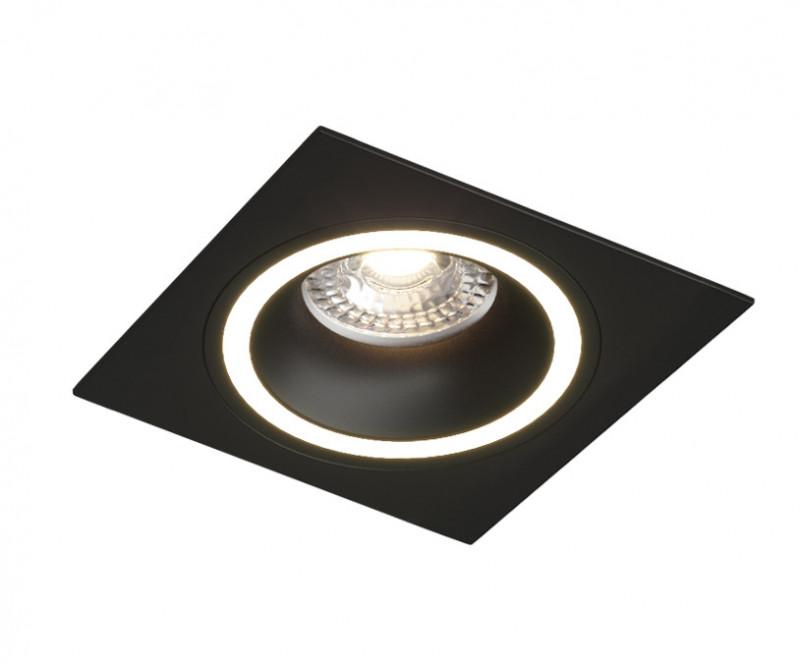  Светильник 15Вт GU10 IP20 LED встраив. алюм. черн. DENKIRS 680432 фото в каталоге от BTSprom.by