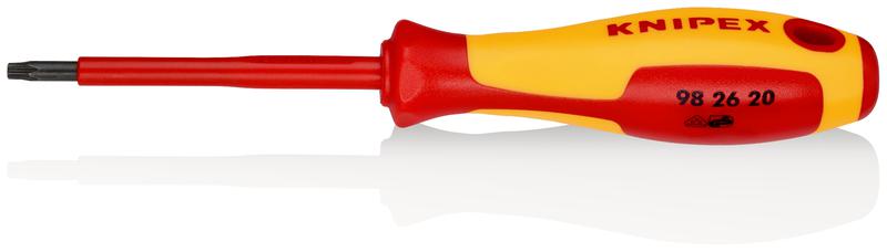 отвертка torx tx20 vde 1000в l-185мм диэлектрическая knipex kn-982620 от BTSprom.by